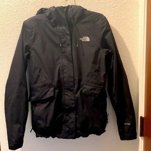 The North Face black hooded jacket dryvent - Picture 2 of 12
